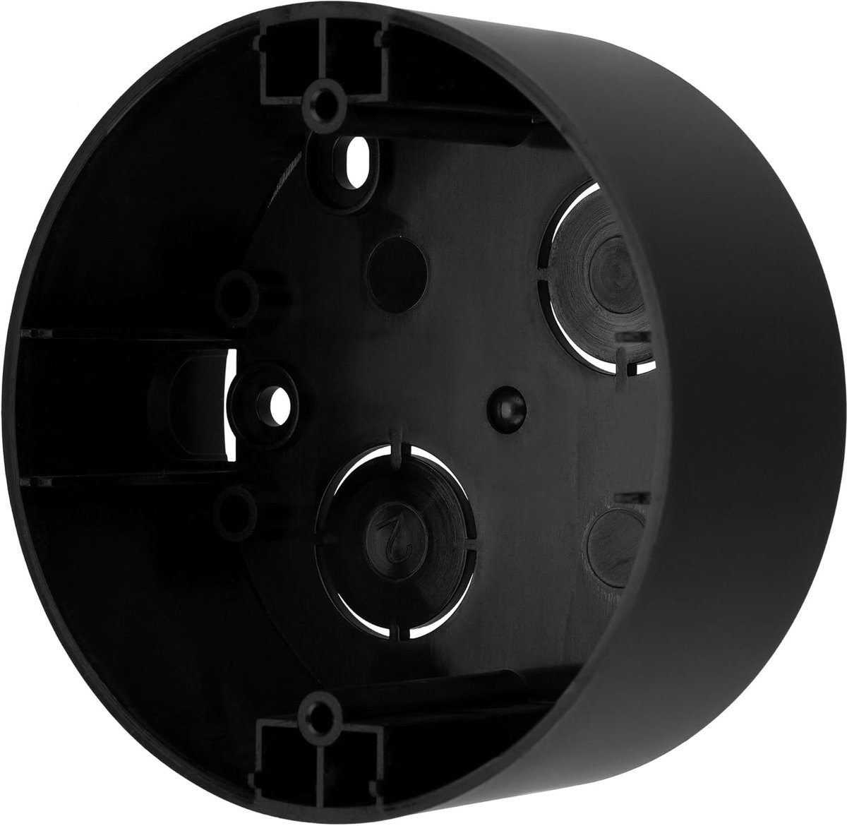 Retro surface-mounted frame, 1-gang, VX1 series black-matt - ShopVlot
