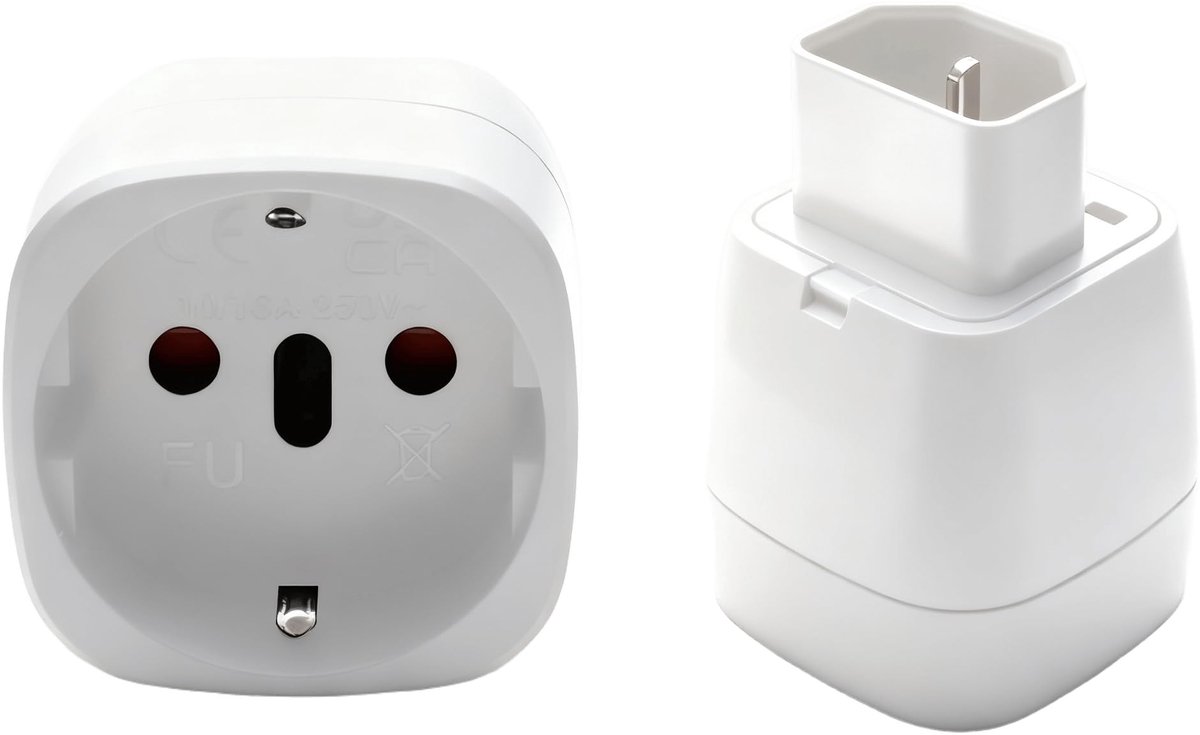 Solidchoice - EU naar C14-stekker - 2 Stuks