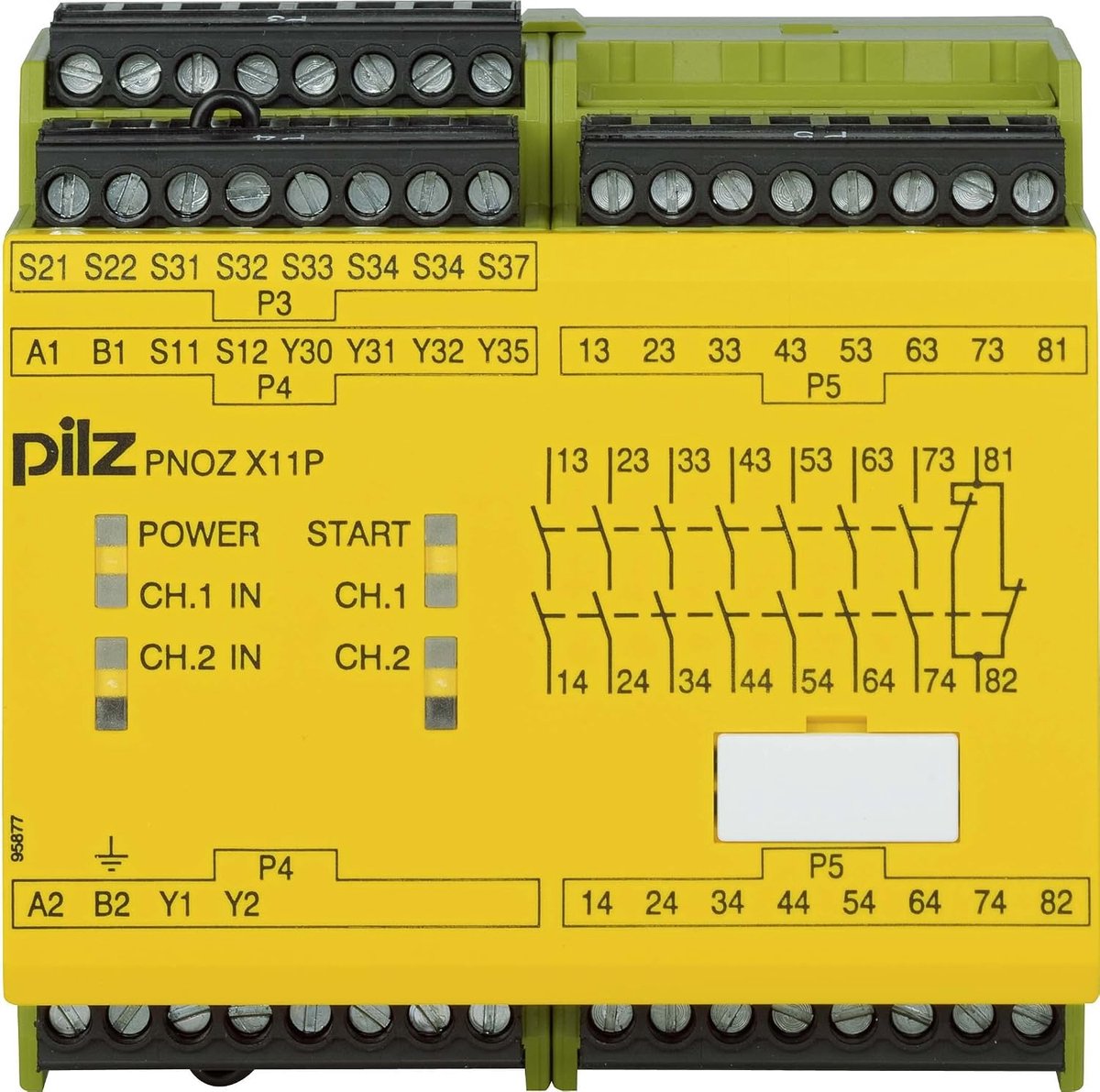 777080 - 777080 - PILZ PNOZ X11P 24VAC 24VDC 7N/O 1N/C 2SO - ShopVlot