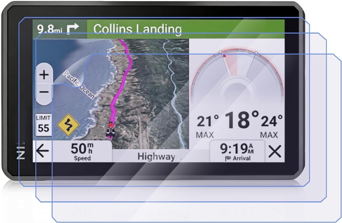 voor Garmin zūmo XT2 motorfiets GPS 6 inch displaybeschermfolie - ShopVlot