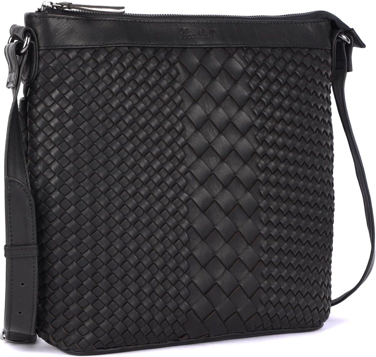 Benthill Shoulder Bag Women's Leather Shoulder Bag Cowhide Leather Genuine Leather Vintage Women's Handbag with - ShopVlot