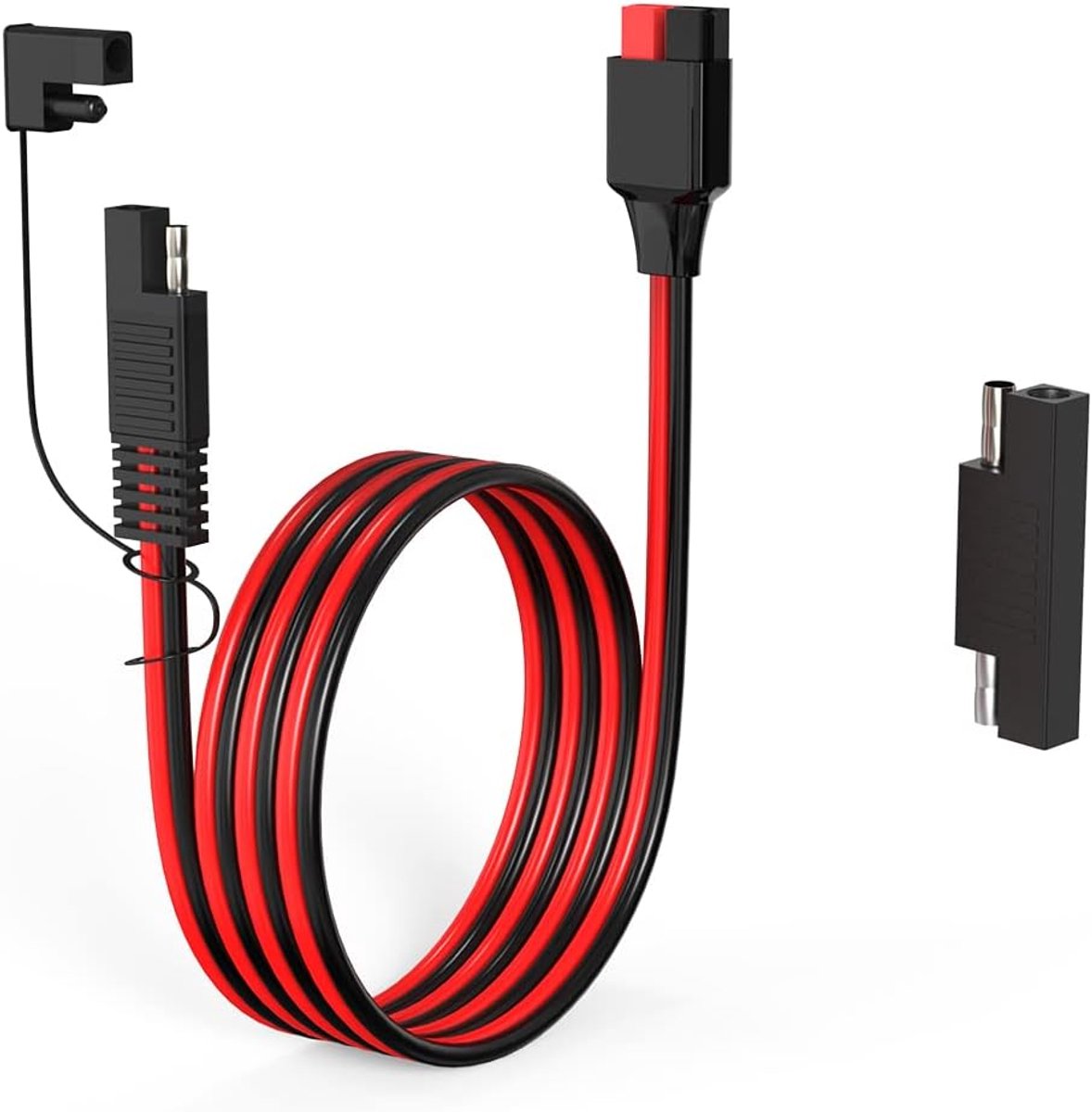 ELFCULB 10AWG Anderson to SAE Adapter Solar Panel Cable with SAE Polarity Reverse Adapter for Portable Power Station - ShopVlot