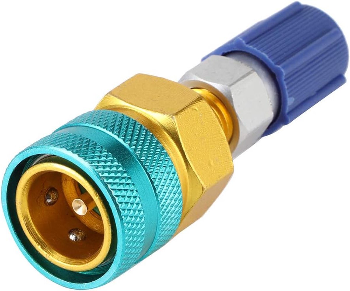 R1234YF naar R134A koppeling - metalen adapterset - stabiele prestaties - geschikt voor airconditioning manifold - ShopVlot