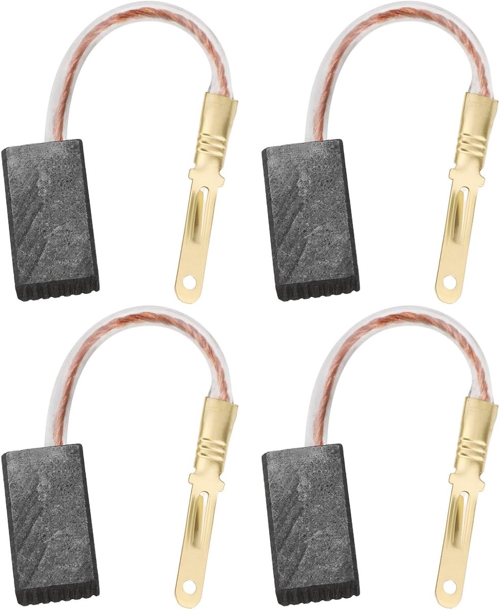 SnelShoppen - 4 Stuks Auto-Stop Koolborstels P2307 5x8x14mm Geschikt voor MultiMaster FMM350Q - Duurzaam en Precies