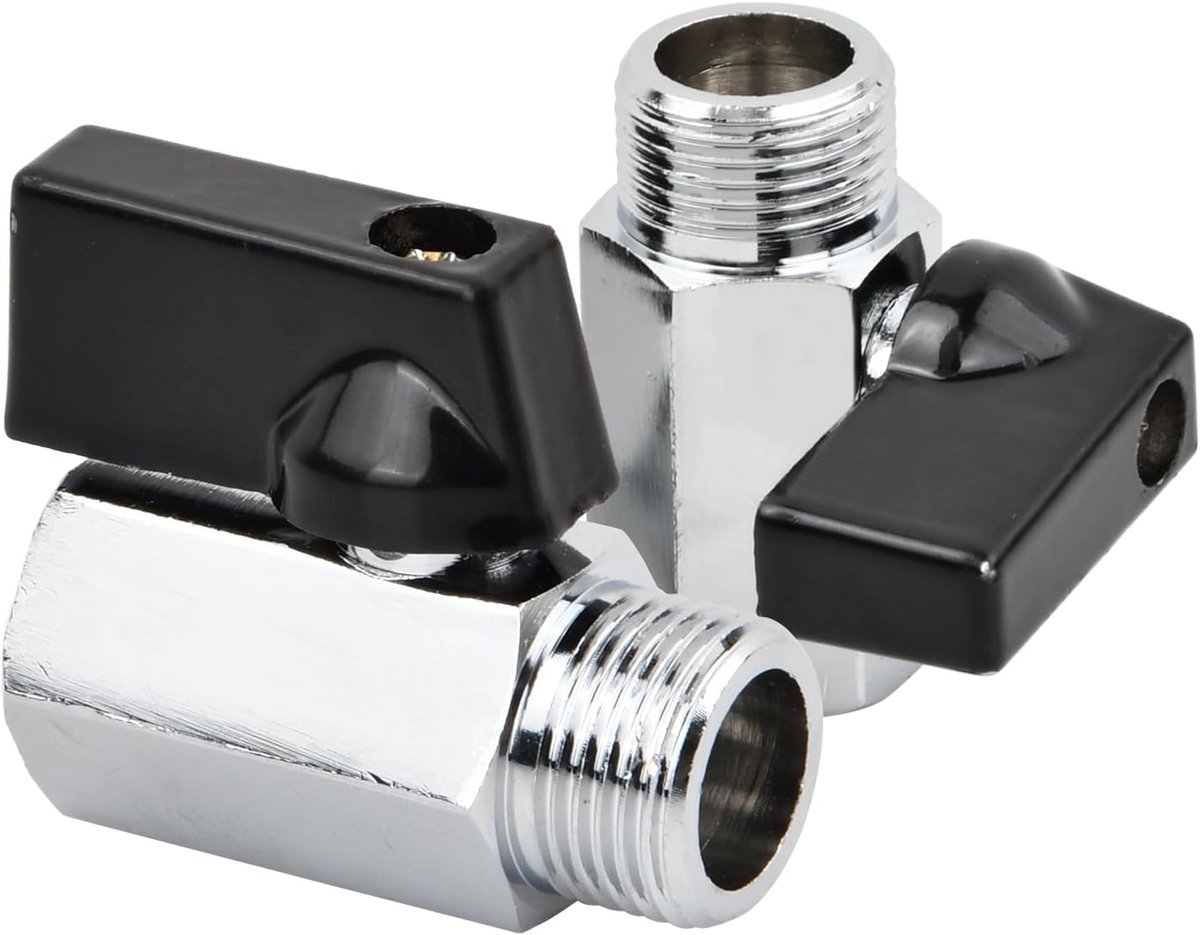 Kogelventiel 3/8 Inch - Messing - Levensduurverlengend - Voor luchtdichte verbindingen - ShopVlot