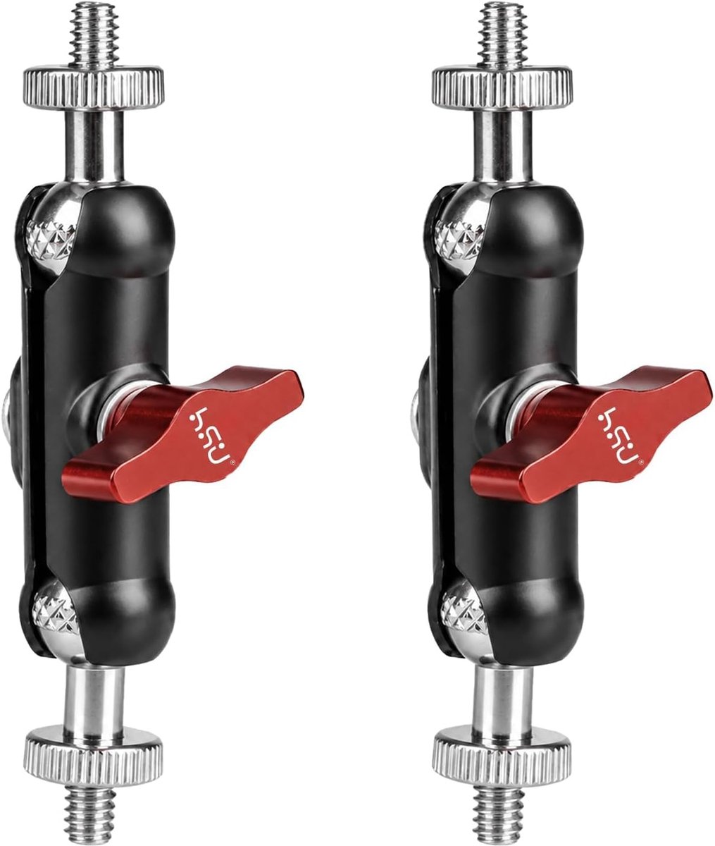 Magische arm set van 2 - 360 graden draaibare kogelkop - lichtgewicht en draagbaar - ideaal voor camera-accessoires - ShopVlot