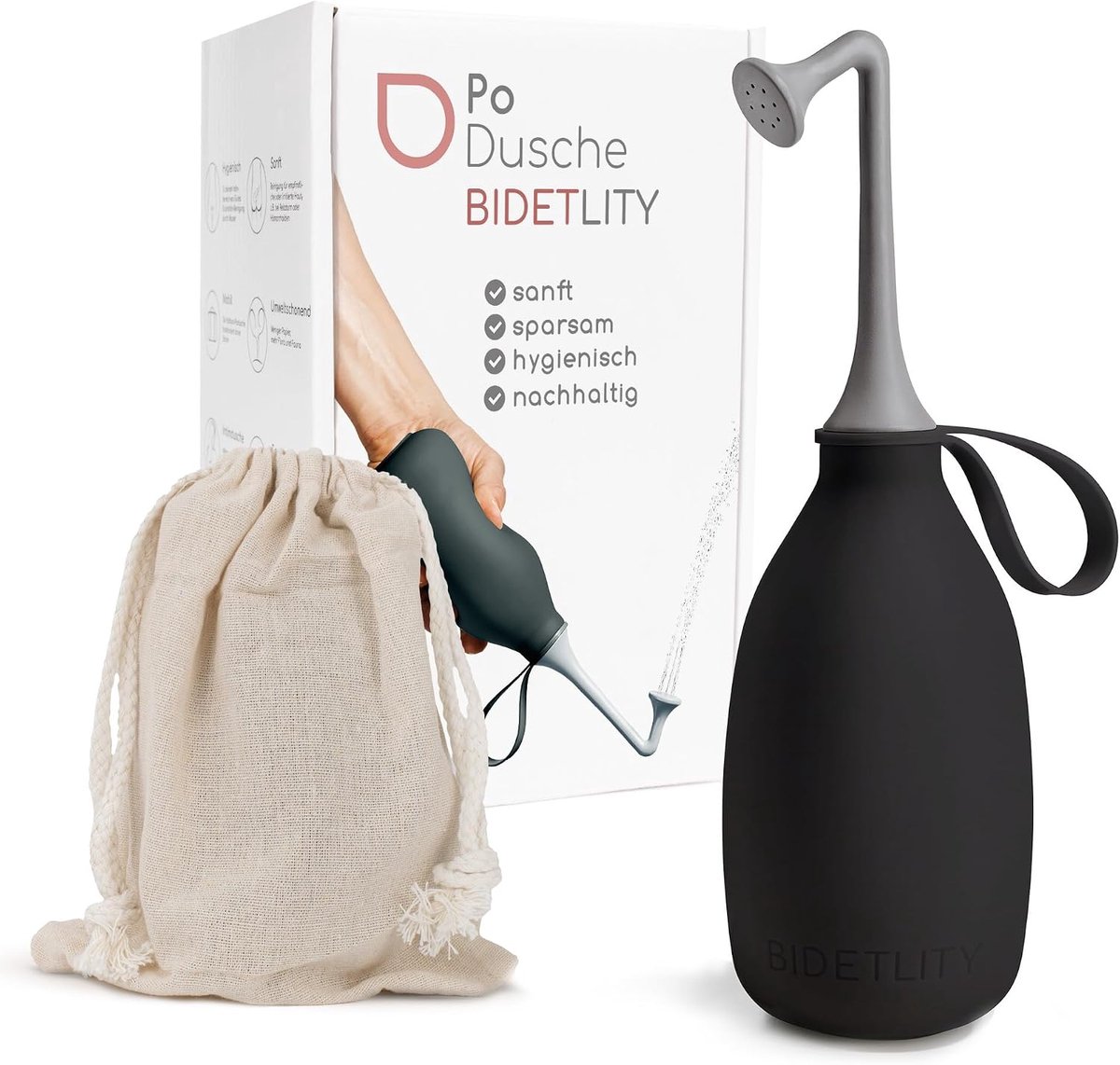 Mobiel bidet - Intieme douche - Inclusief etui - Ideaal voor dagelijkse hygiëne - ShopVlot
