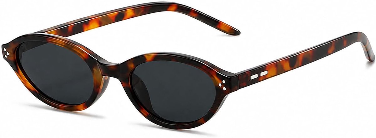 Gepolariseerde zonnebril voor dames, ovaal, cateye retro, smal, uv-bescherming - ShopVlot