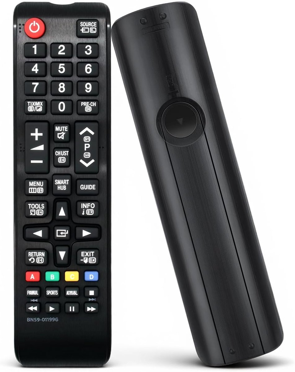 Vervangende afstandsbediening - compatibel met Samsung Smart TV - universeel ontwerp - eenvoudig gebruik - ShopVlot