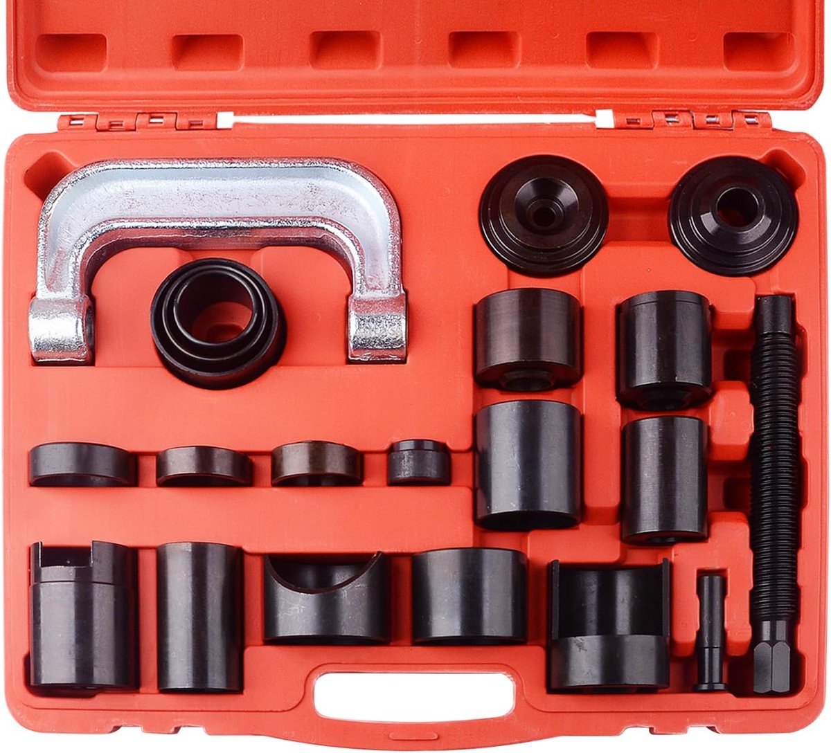 Ball Joint Press Set 21-delig - Carbon staal - Voor 2WD/4WD voertuigen - ShopVlot