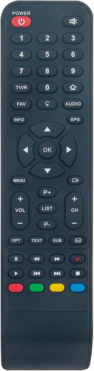 ALLIMITY Replce Remote control fit for Thomson Satellites Receiver THS814 THS816 THS844 THT712 THC301 THS210 THS222 - ShopVlot