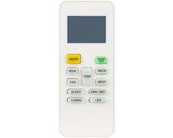 ALLIMITY Replce Remote Control suitable for Midea Air Conditioner AC A/C RG52B RG52B-BGE RG52B-BGEU - RG52B-BGEU - ShopVlot
