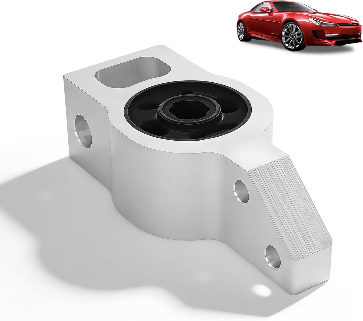 Control Arm Bearing with Holder, Front Lower and Rear Right/Left for VW Passat B7 Variant Seat Alhambra Audi Q3 - ShopVlot