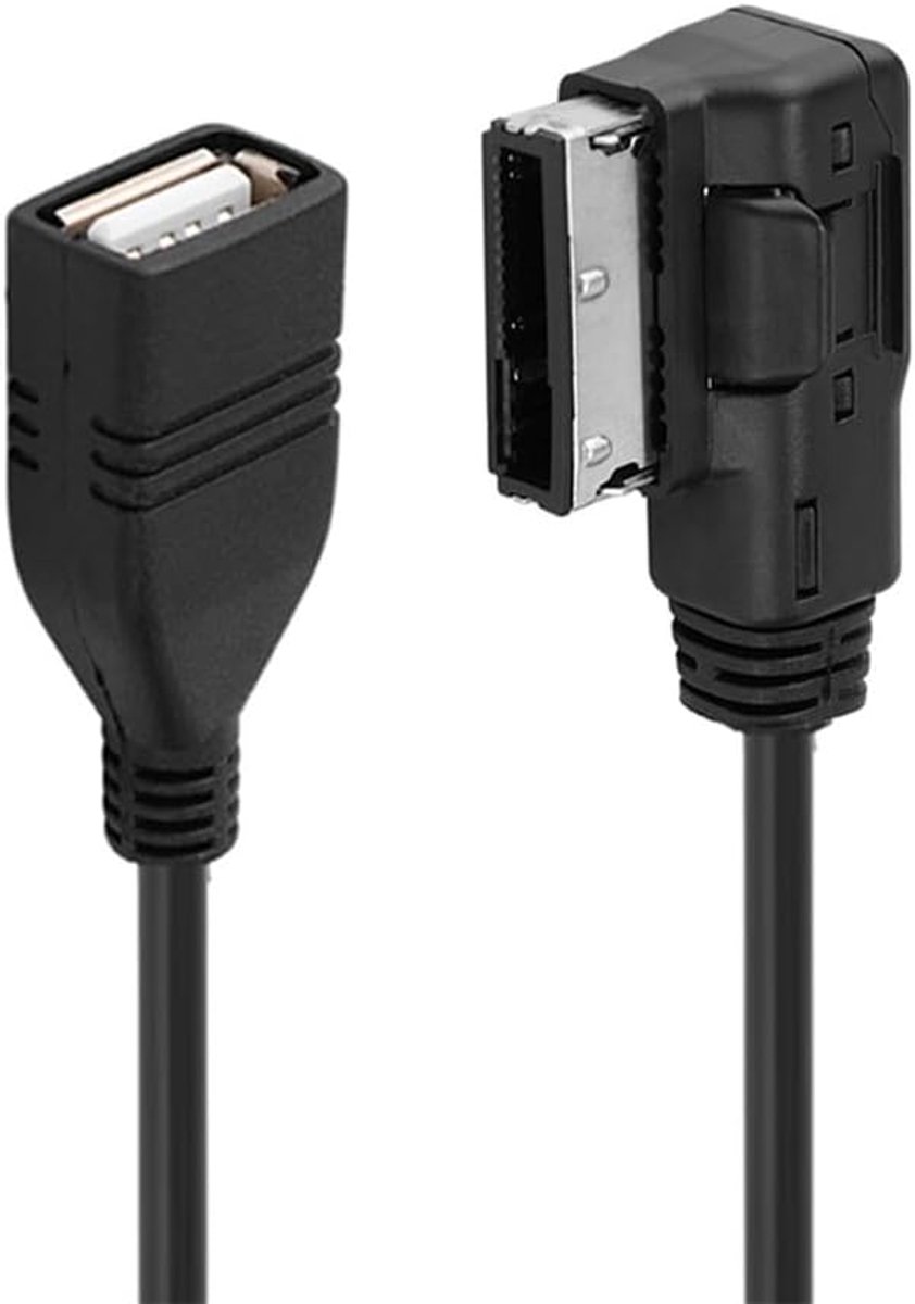 Media In AMI MDI USB AUX Flash Drive Adapter Cable for Car VW Audi 2014 A4 A6 Q5 Q7 - ShopVlot