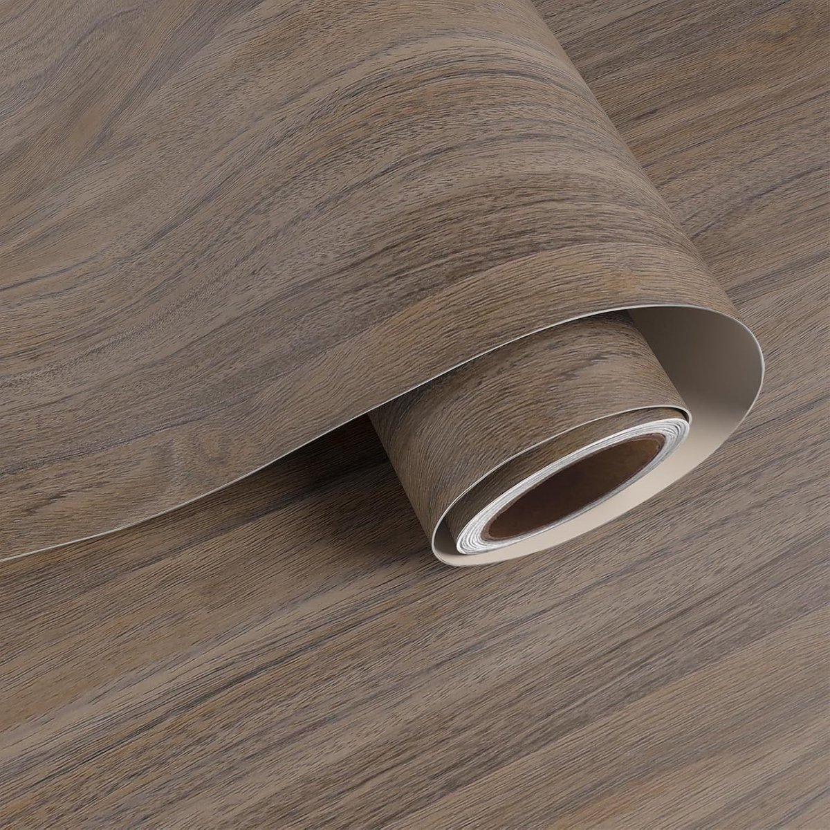 Wandbekleding Retro Hout Effect 40cm x 200cm - Zelfklevend Plastic - Waterdicht en Oliebestendig - Perfect voor Meubels - ShopVlot