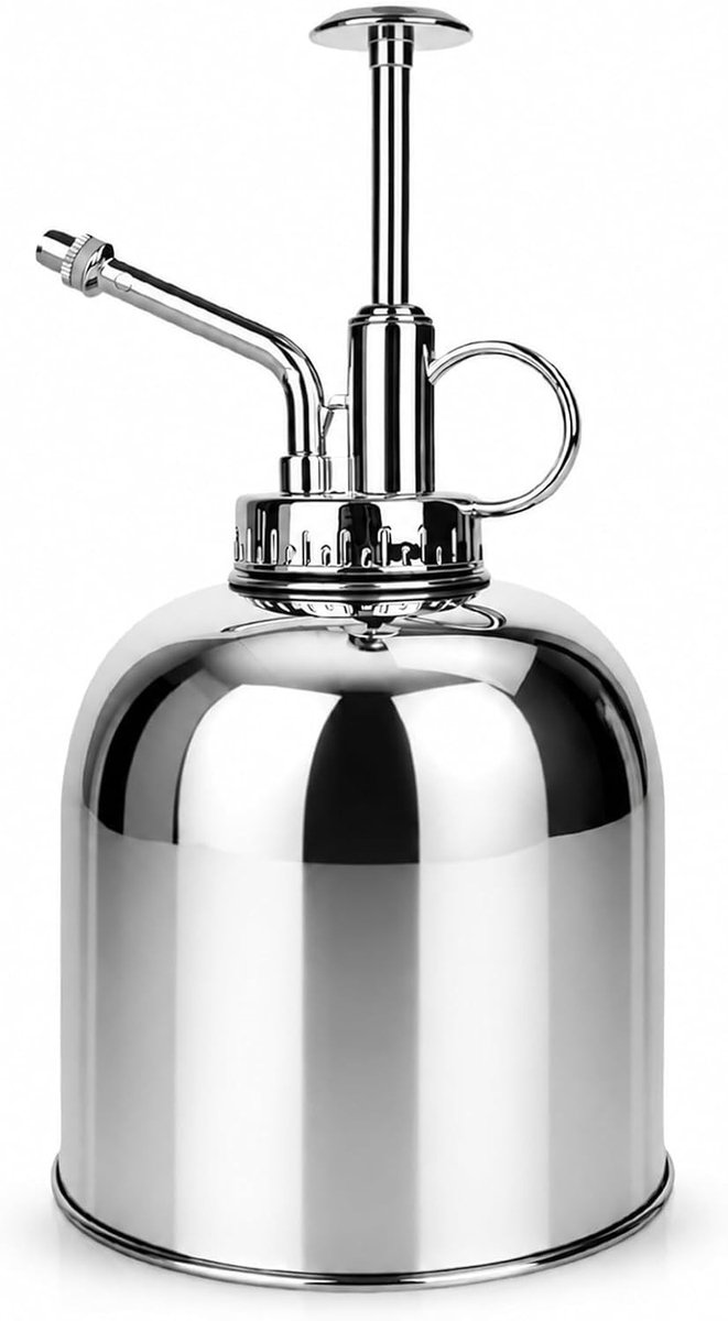 Plantensproeier van roestvrij staal, 450 ml, ideaal voor kamerplanten, nevelspray, irrigatie en verzorging van je planten