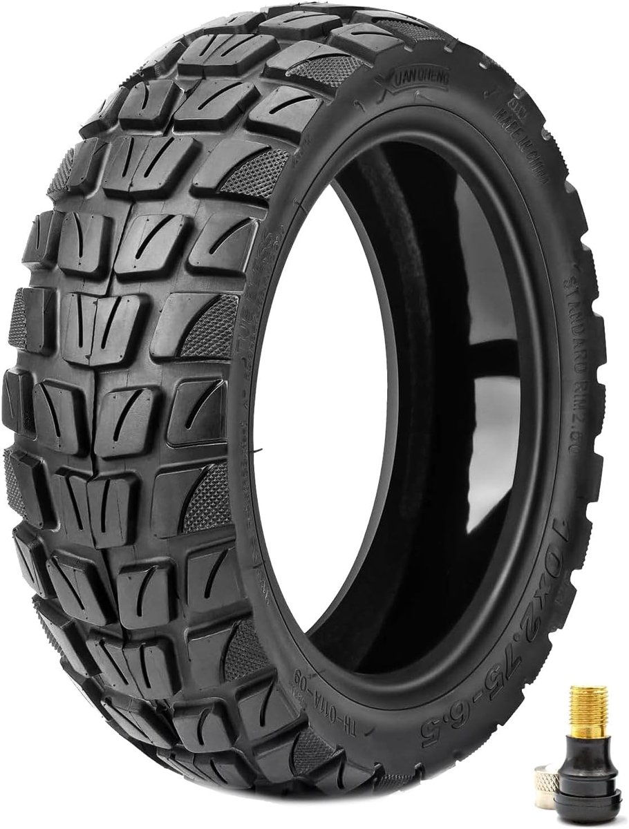Binnenbanden 10 x 2.75-6.5 - Rubberen materialen - Zelfreparerend - Ideaal voor elektrische scooters - ShopVlot