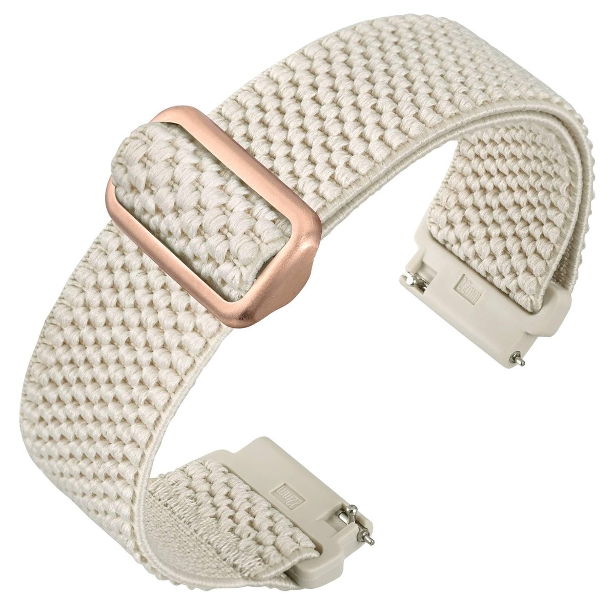 Solidchoice - Verstelbare Nylon Horlogeband met Snelle Bevestiging
