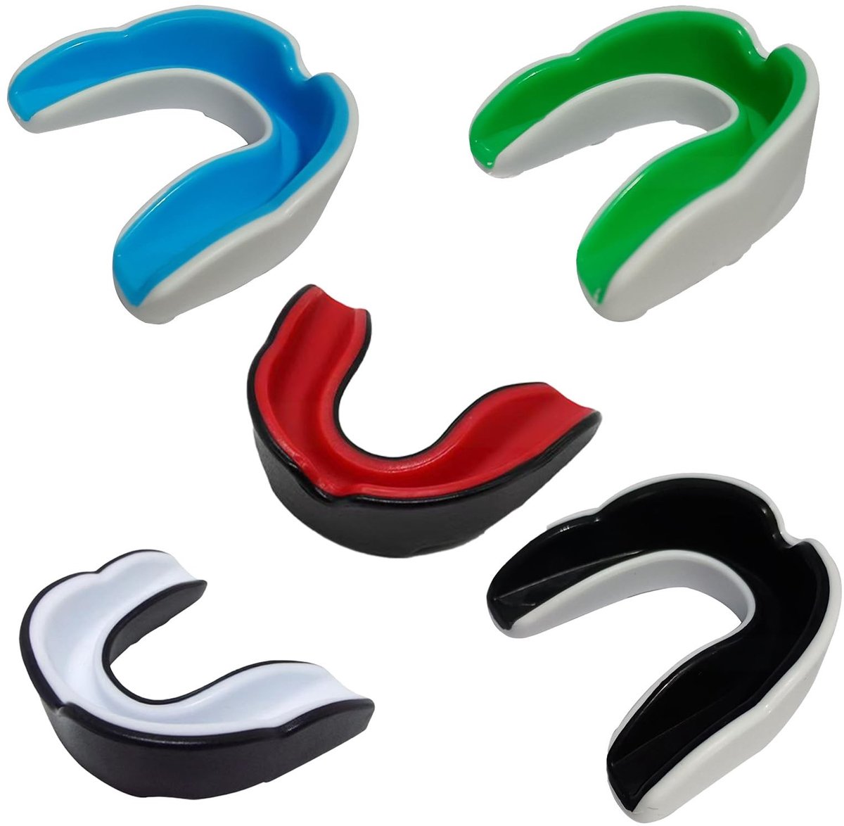 Solidchoice - Set van 5 Sport Tandbeschermers voor Diverse Sporten