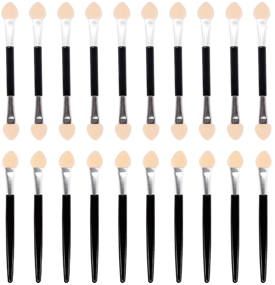 Solidchoice - Set van 40 Spons Oogschaduw Borstels voor Make-up