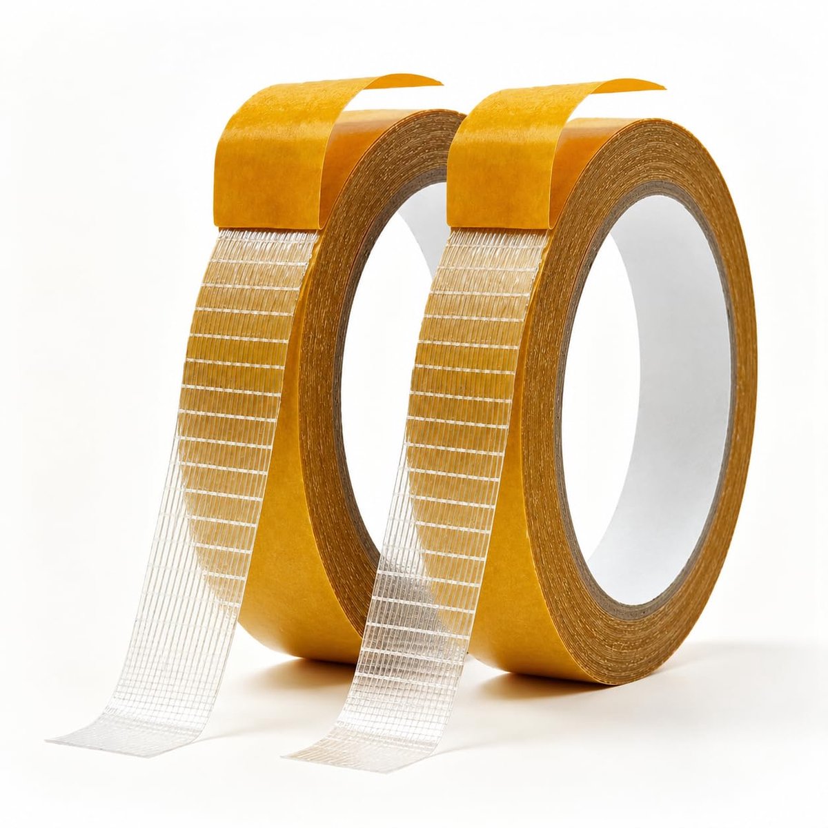 Dubbelzijdig plakband 2 cm x 10 m - textielband voor stof - voor zomen en bevestigen - 2 stuks - ShopVlot