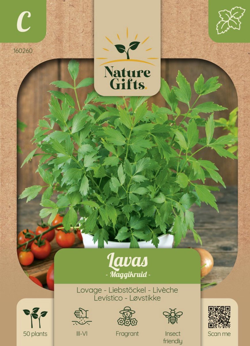 Lavas Maggikruid kruidenzaad Nature Gifts Baltus