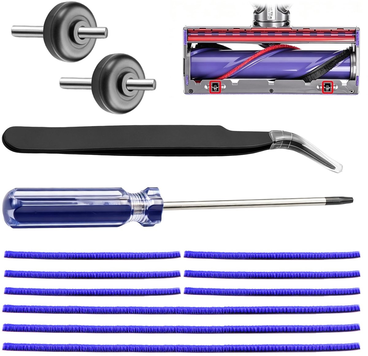 Solidchoice - 13-delige Reserveonderdelen Set voor Stofzuigers