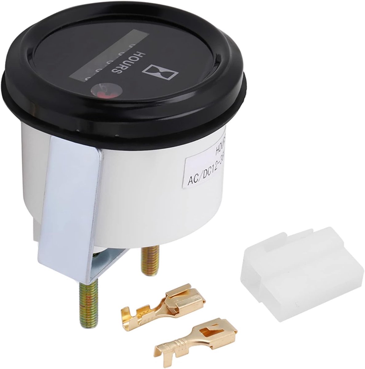 Uurmeter mechanisch AC/DC 12V 36V - Waterdicht en compact - Hoge nauwkeurigheid - Ideaal voor voertuigen - ShopVlot