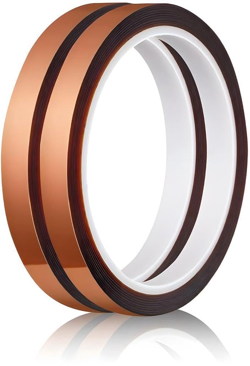 Plakband hoge temperatuur 20 mm - thermische isolatietape siliconen - hittebestendig - optimale isolatie - ShopVlot