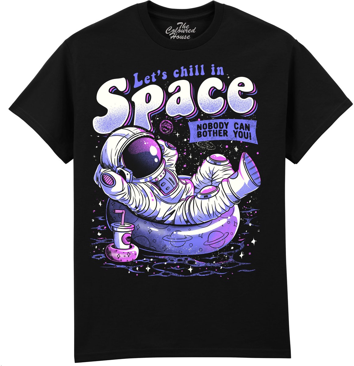 Ruimte Chilling In SpaceThe Coloured House T-shirt 3XL