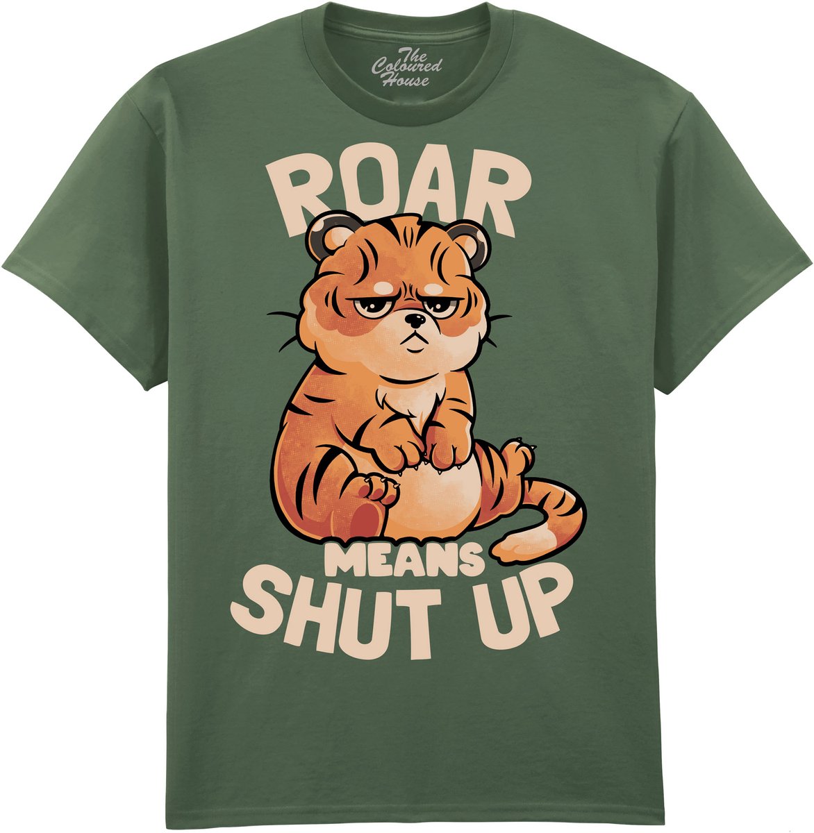 Tijger Roar Means Shut Up The Coloured House T-shirt S