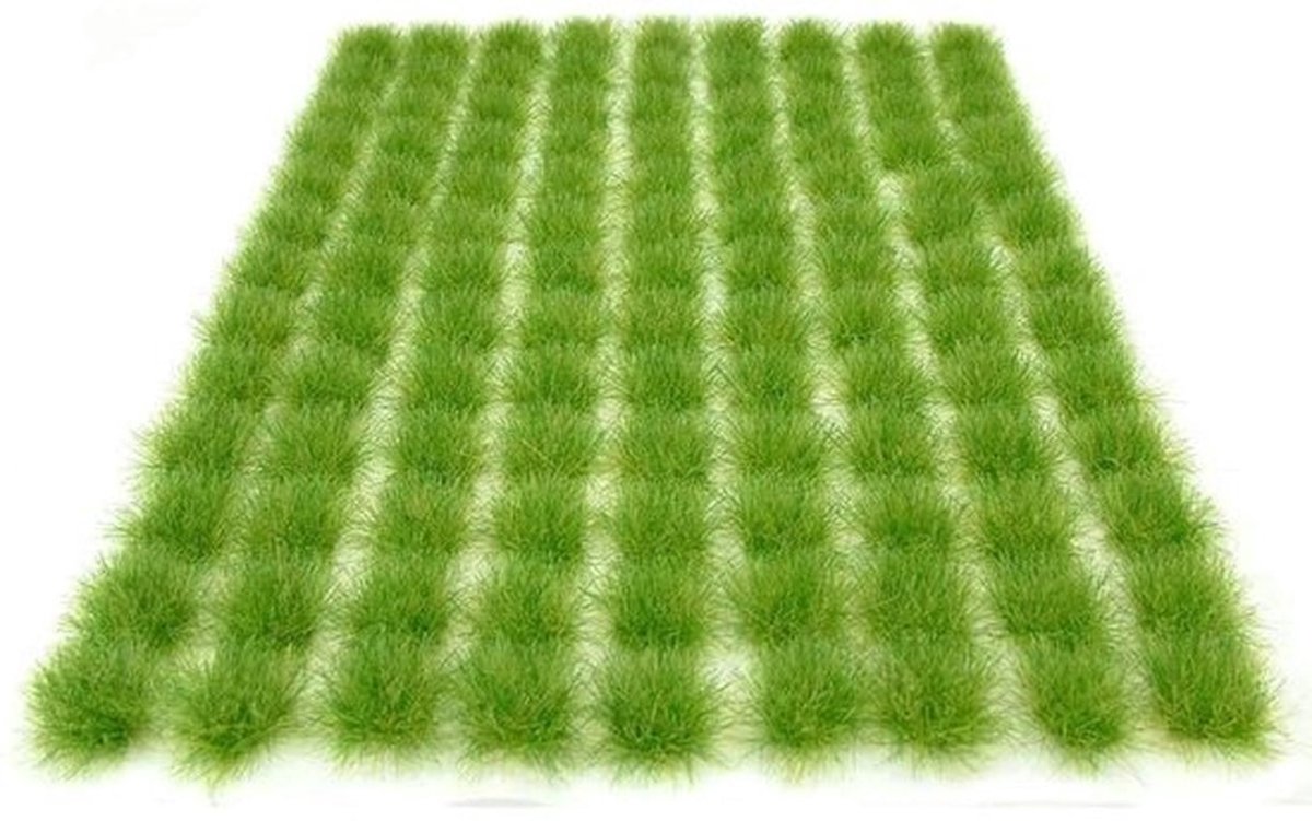 Statisch Gras 98 Stuks - Zelfklevend - Kunstgras - Modellering - Wargaming - Terrain Model 3 mm - Modelgras