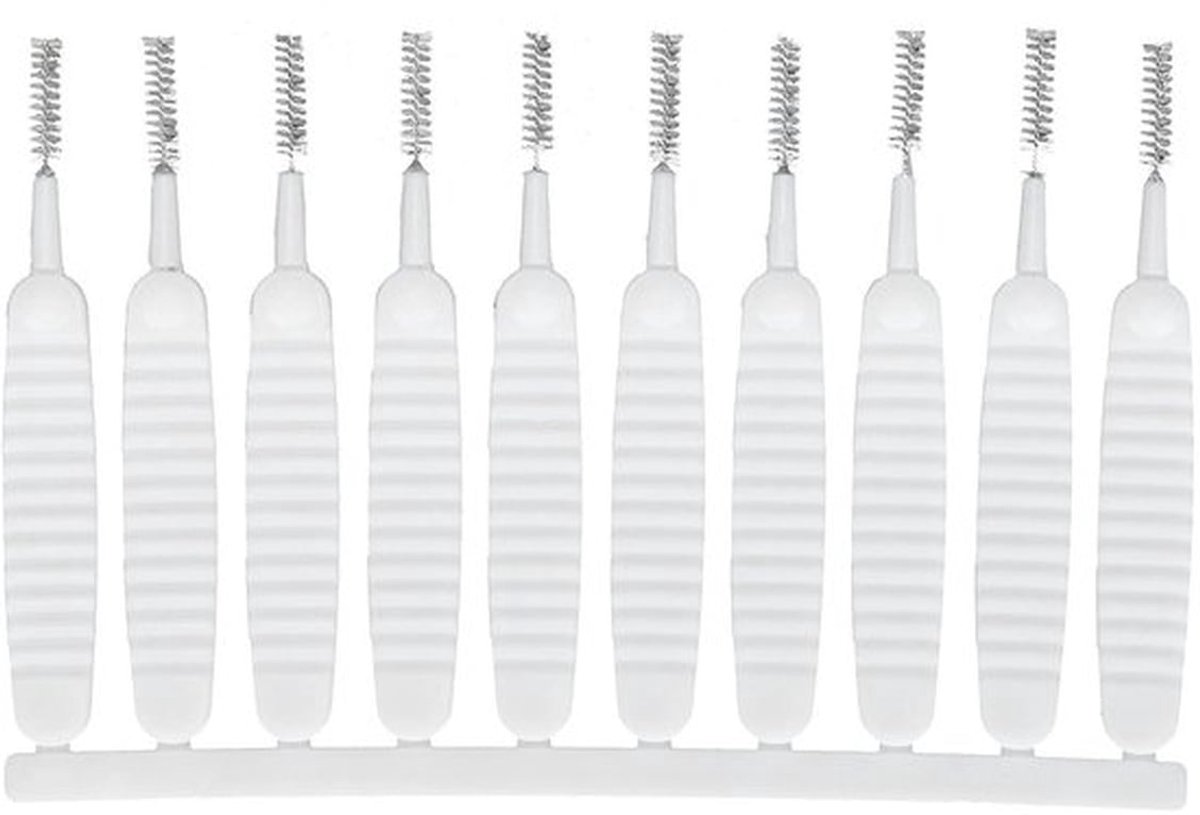 Reinigingsborstel Multifunctioneel - Douchegat Borstel - Nylon Borstel - Duurzaam - Flexibel - Hoogwaardig Materiaal - Schoonmaakborstel