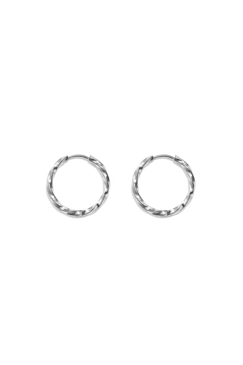 Lara - Oorringen - Stainless Steel - - Goud