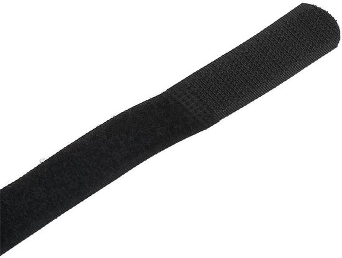 Bicycle Handlebar Strap - Fietshandgreep Bevestiging - Duurzaam Nylon - Zwart - Verstelbaar - Ideaal voor Sportfietsers - Inclusief 5 stuks