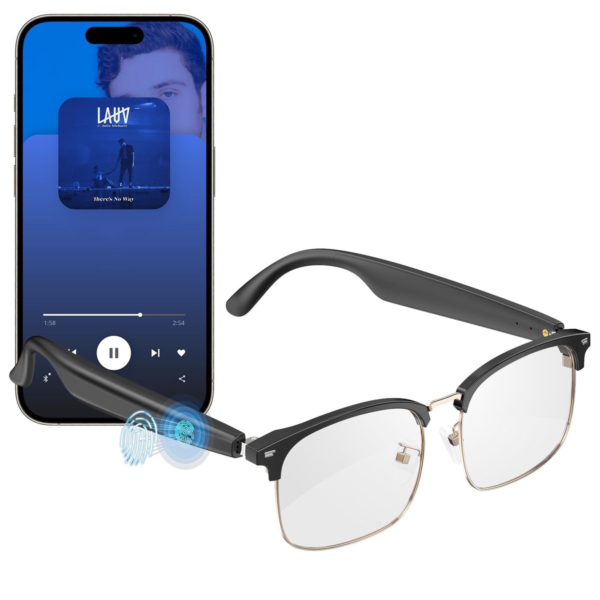 Solidchoice - Slimme Bluetooth Zonnebril