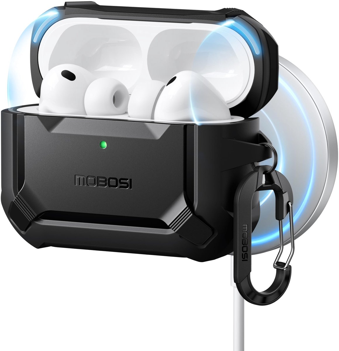 Solidchoice - AirPods Pro 3 Case met Magnetische Sluiting en Reinigingskit