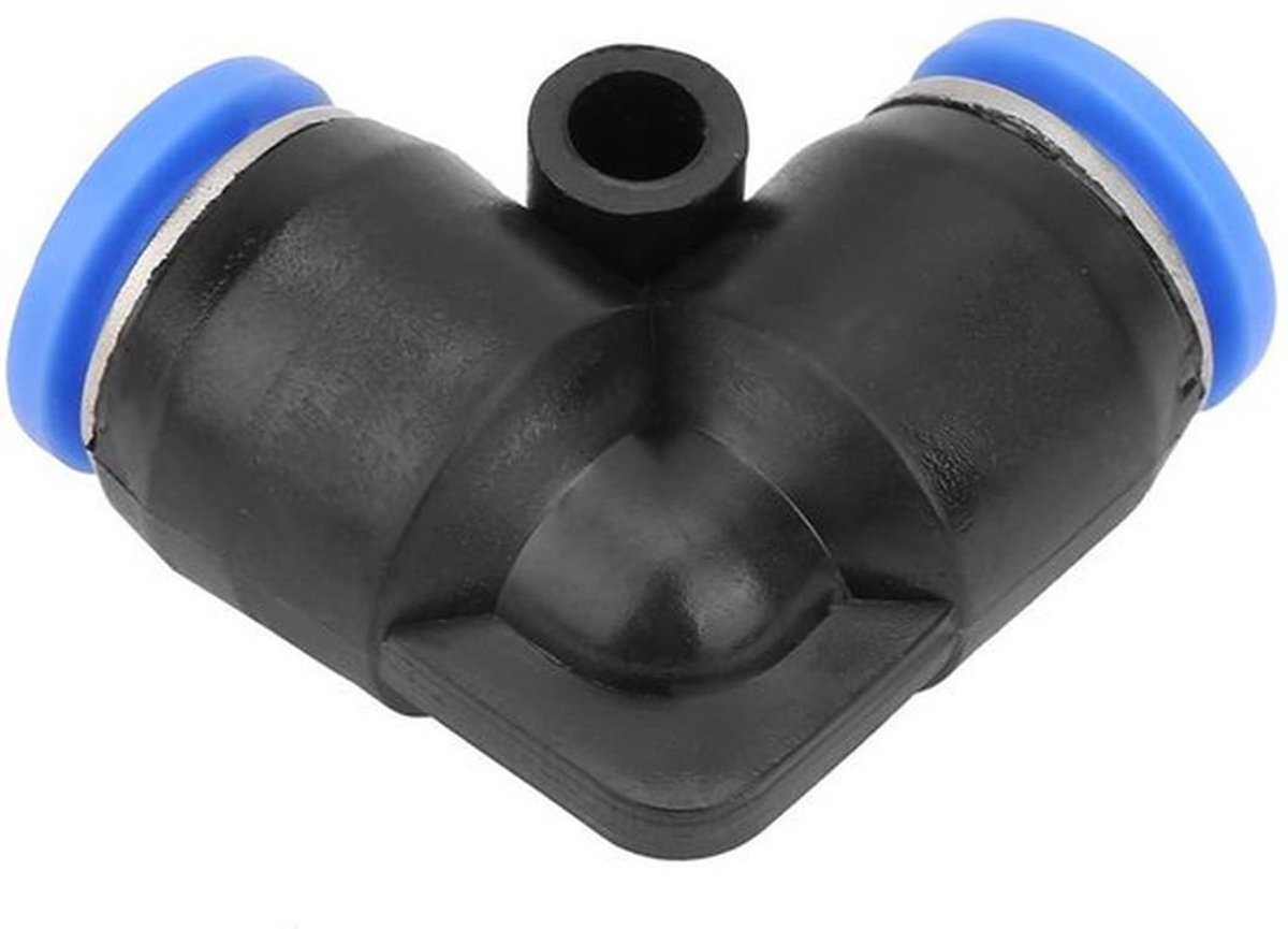 Plastic Pneumatische Gelijke Elleboog Fittings - Snelle Duw Aansluiting Kit voor Luchtslang 4/6/8/10/12 mm - 10 Stuks