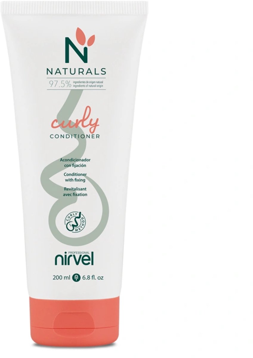 Nirvel Naturals Krullend Conditioner / Leave-in Conditioner voor krullend haar 200 ml