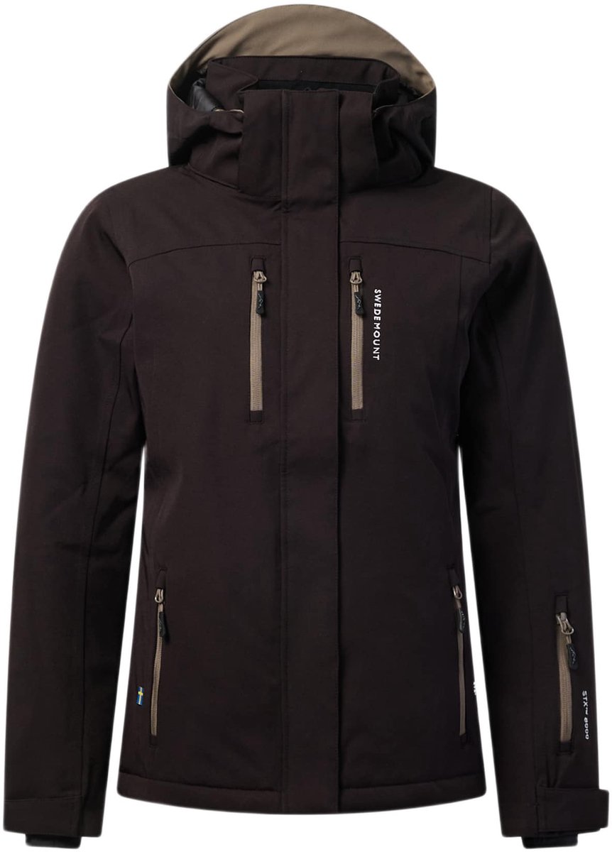 Swedemount Cervinia Jas – Ski jas dames Bruin