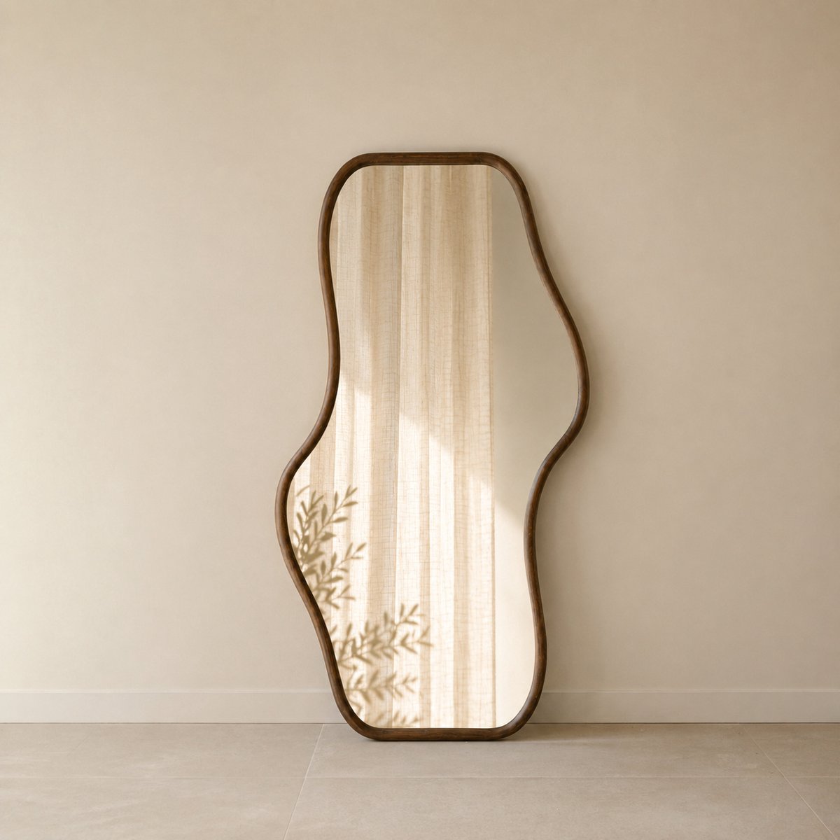 Indore Home Organische spiegel Iris - 170 x 90 cm - Hout