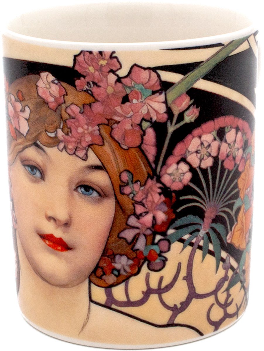 Servies Mok Porselein 310 ml – Alfons Mucha – Museum Editions