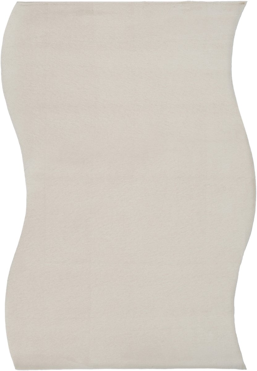 TANGRA - Vloerkleed - Lichtbeige - 160 x 230 cm - Kunstbont