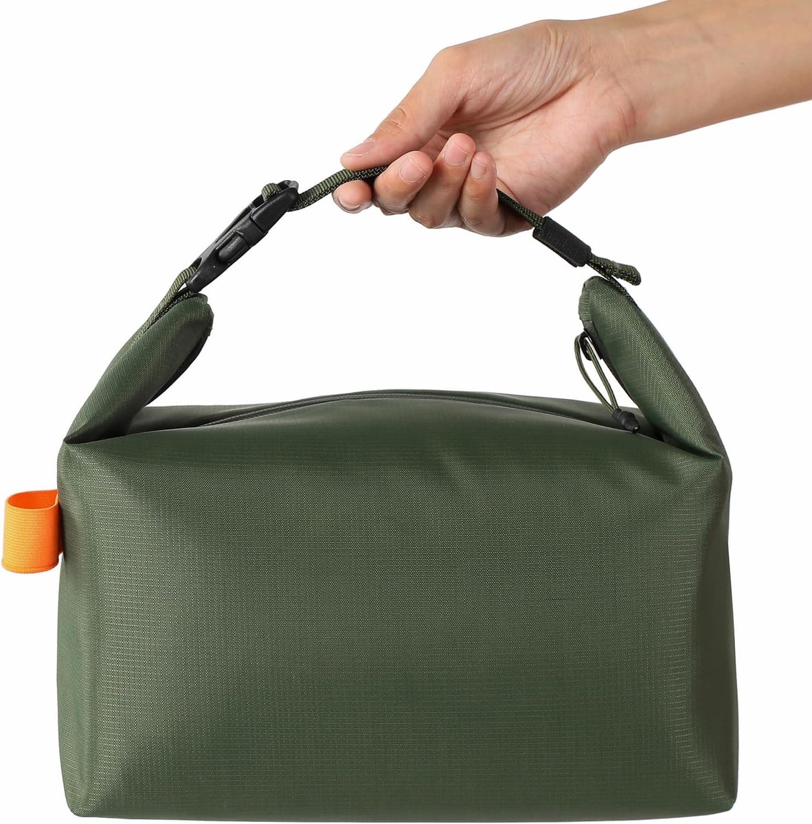 Lunchtas - Geïsoleerde lunchtas met handriem - lunchtas dames - lunch tas - Draagbare geïsoleerde tas - 25 x 22 x 16 cm - groente - Thermisch ontwerp – Ideaal voor werk, picknicks en meer