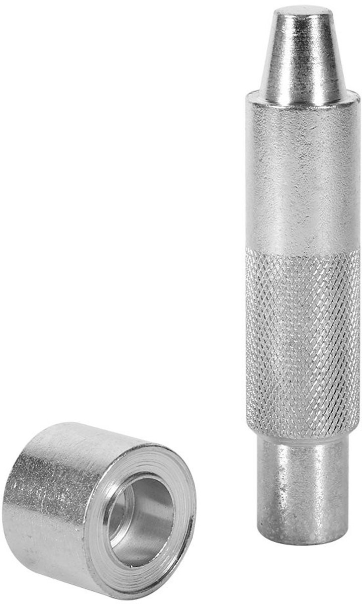 Professionele Eyelet Hole Punch Gereedschapset voor Leer, Stof en Gordijnen - Inclusief 4/12/14/17/20mm Grommet Setter voor Handwerk en Creatieve Projecten
