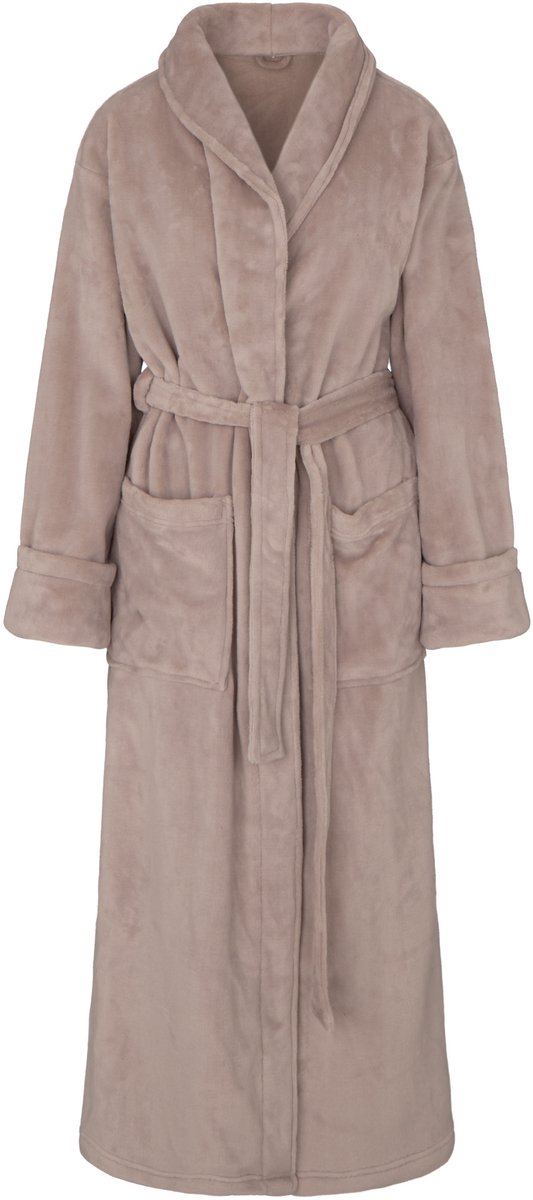 Hunkemöller Soft Fleece Bathrobe Beige