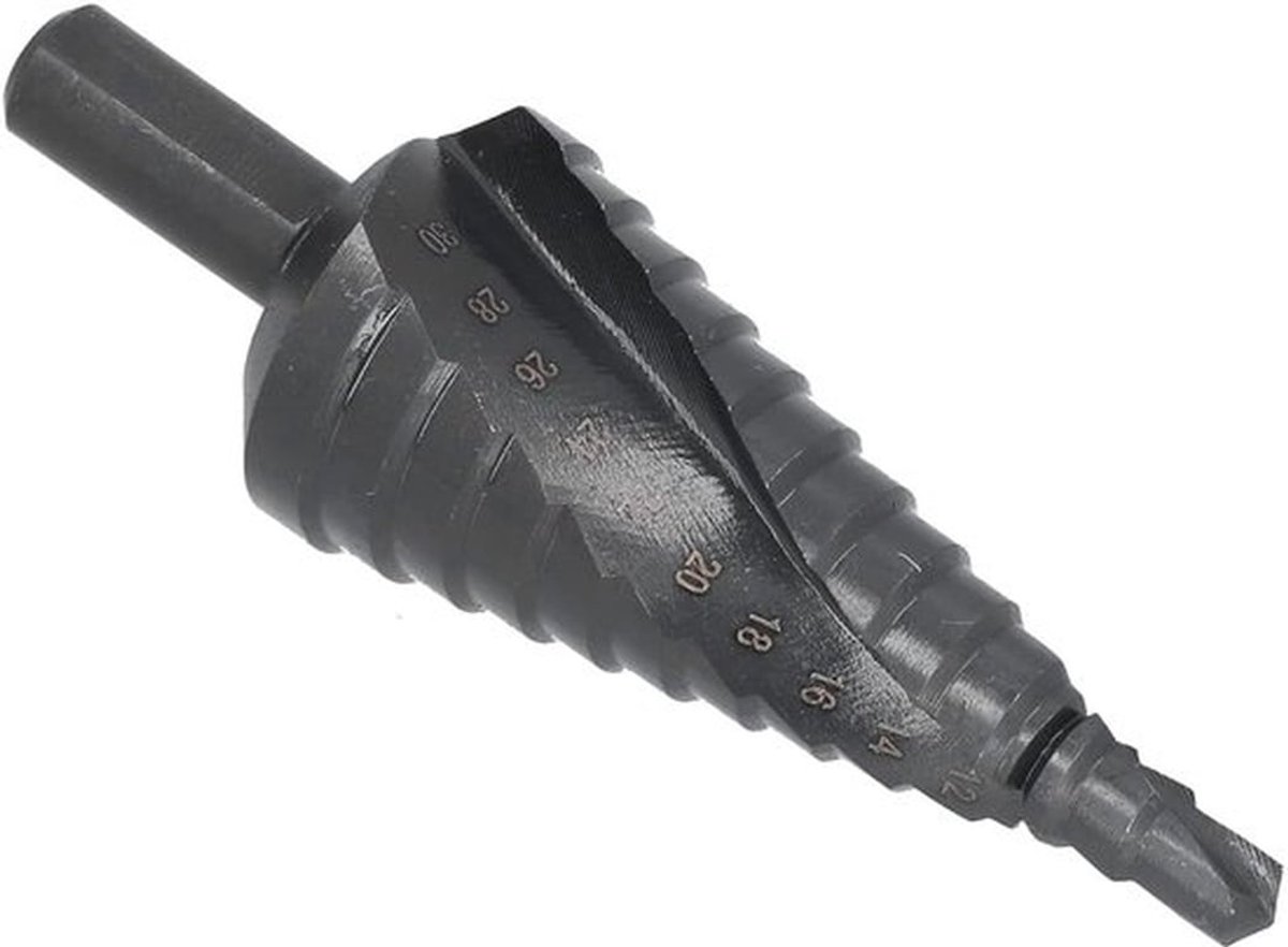 Trapboormachine - Conusboormachine - 6-30 mm - Voor Metaal, Hout en Kunststof - Hoogwaardige kwaliteit - Ideaal voor doe-het-zelvers