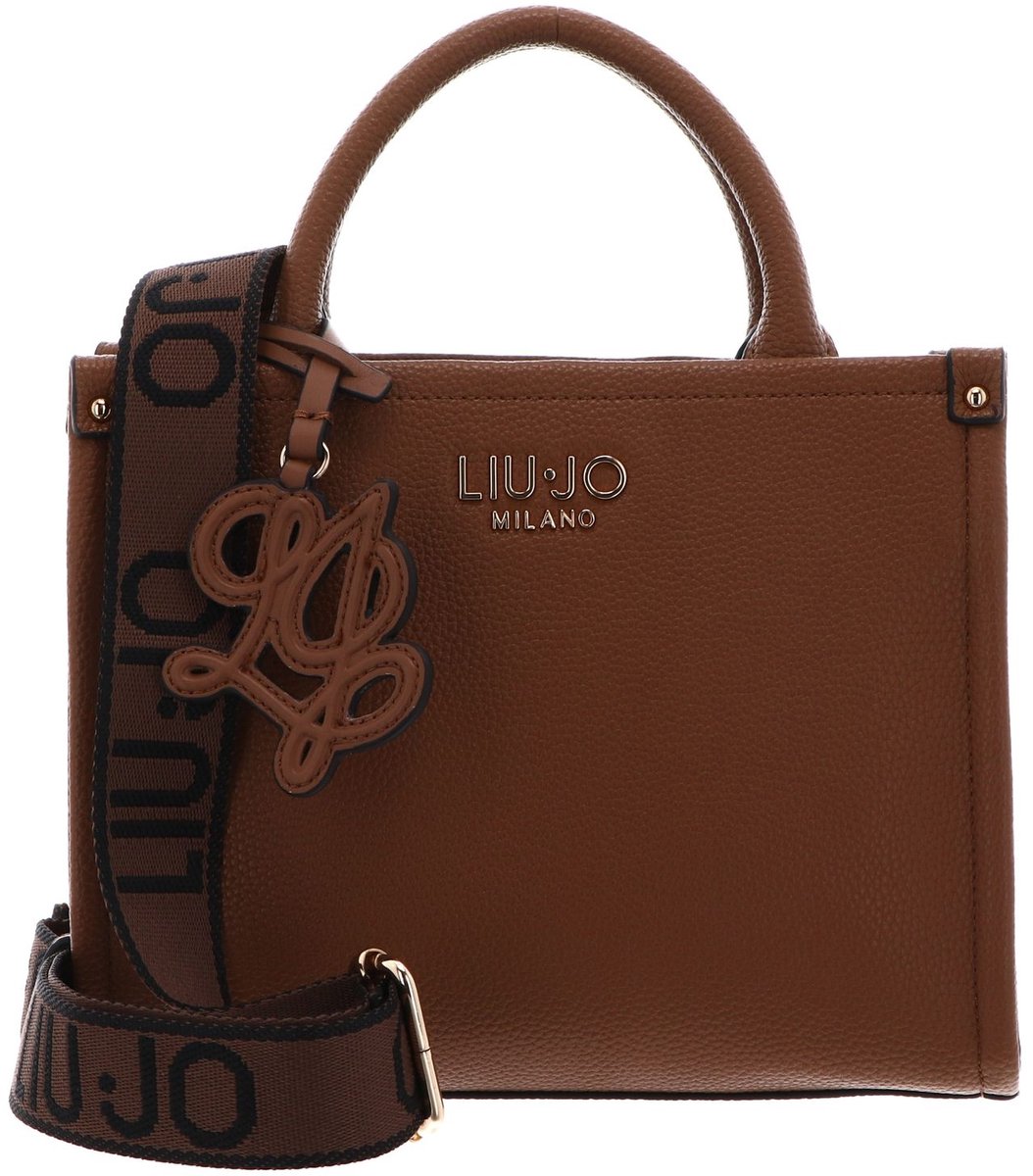 LIU JO handtas schoudertas Ridhi Tote Bag Suede bruine