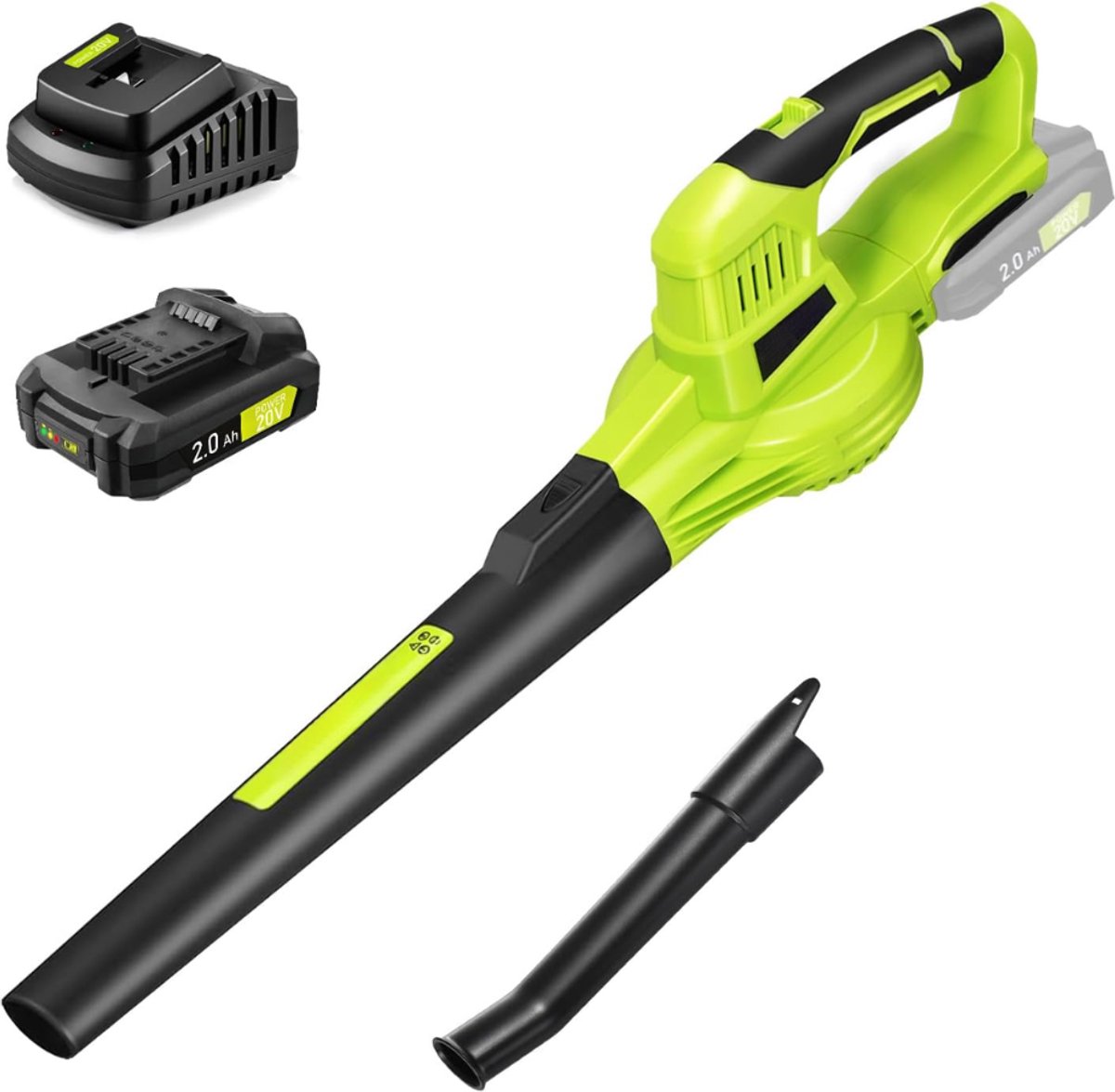 ZRNS® Elektrische Bladblazer - Bladzuiger - Lichtgewicht - Met Accu en Oplader