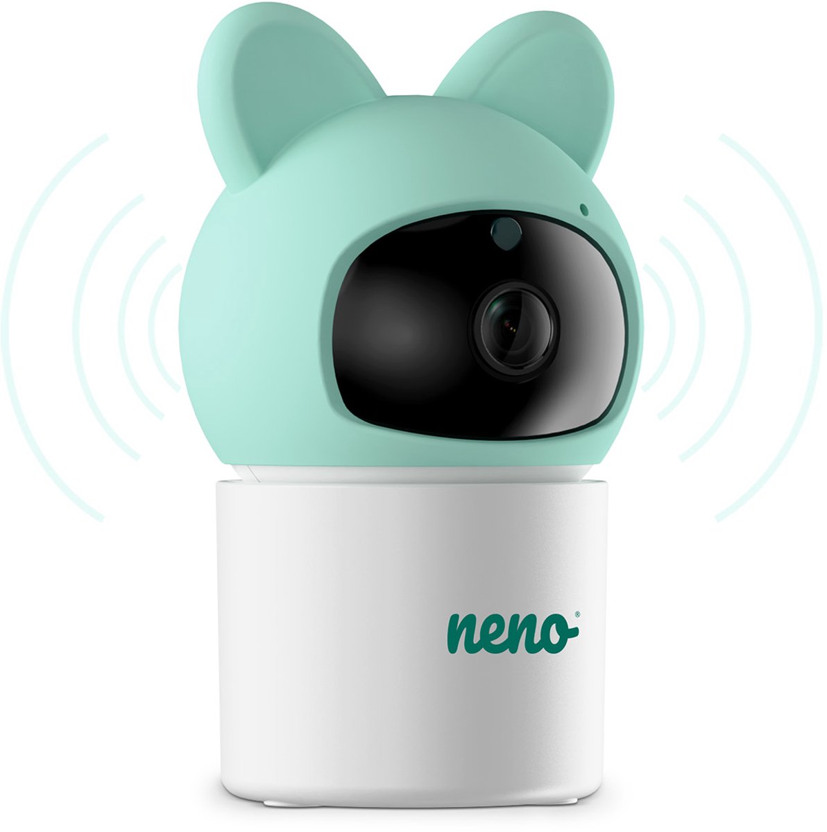 Neno Orso Professionele WiFi Babyfoon met Camera – 1080p, Bewegingsdetectie en Nachtzicht
